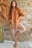 Larc Poet Blouse Hazelnut